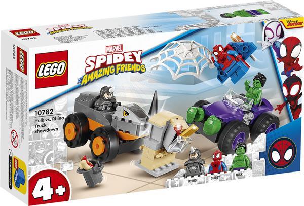 Grote foto lego super heroes 10782 hulk vs. rhino truck showdown kinderen en baby duplo en lego