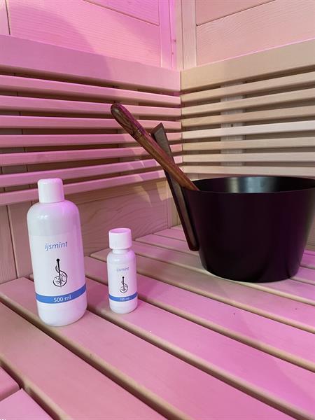 Grote foto sauna opgietconcentraat lutra ijsmint 250ml beauty en gezondheid sauna