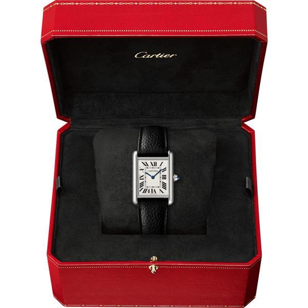 Grote foto cartier horloge tank must sm kleding dames horloges