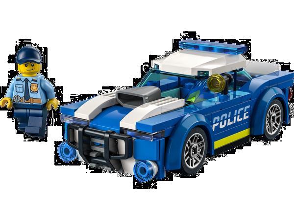 Grote foto lego city 60312 politiewagen kinderen en baby duplo en lego