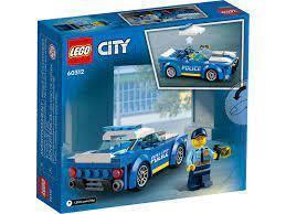 Grote foto lego city 60312 politiewagen kinderen en baby duplo en lego