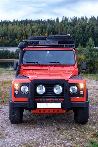 Grote foto land rover defender 110 stationwagen td5 g4 auto landrover