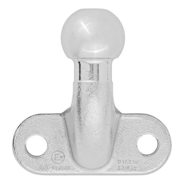 Grote foto trekhaakkogel zilver haaks auto diversen aanhangers