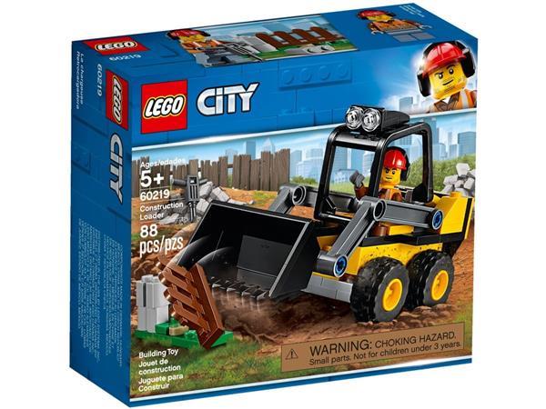 Grote foto lego city 60219 bouwlader kinderen en baby duplo en lego