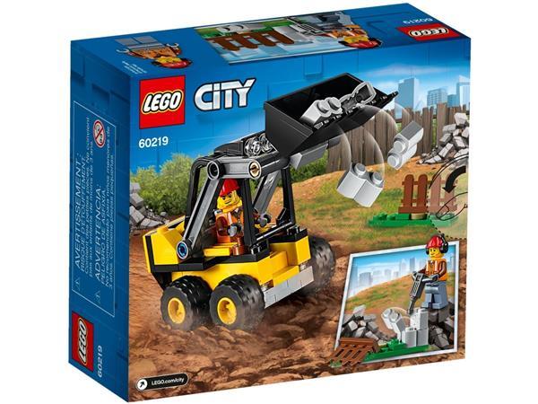 Grote foto lego city 60219 bouwlader kinderen en baby duplo en lego