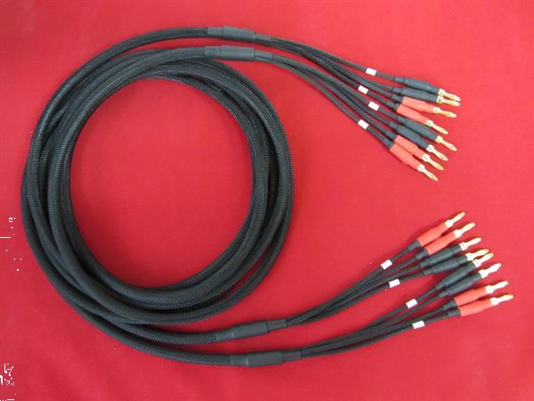 Grote foto luidsprekerkabels single wire bi wire bi amp. audio tv en foto overige audio tv en foto