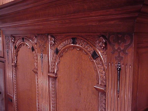 Grote foto tweedeurskast boekenkast servieskast poortkast huis en inrichting boekenkasten