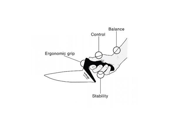 Grote foto webequ ergonomisch broodmes huis en inrichting bestek