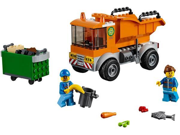 Grote foto lego city 60220 vuilniswagen kinderen en baby duplo en lego