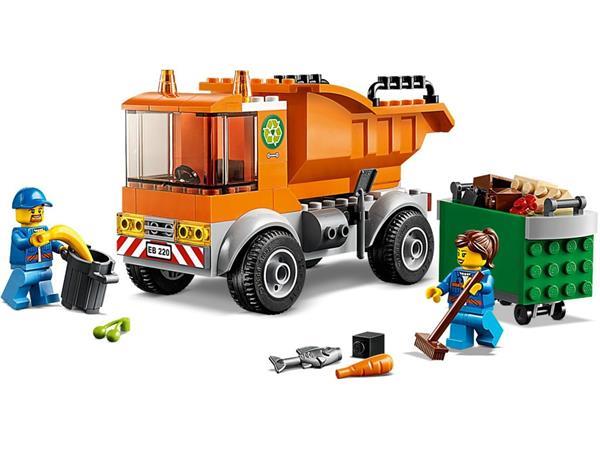 Grote foto lego city 60220 vuilniswagen kinderen en baby duplo en lego