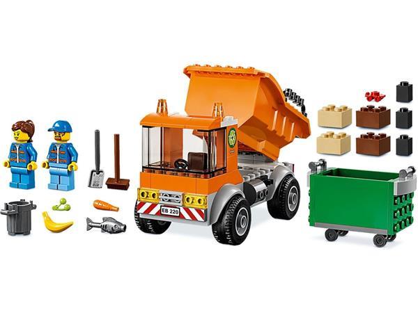 Grote foto lego city 60220 vuilniswagen kinderen en baby duplo en lego