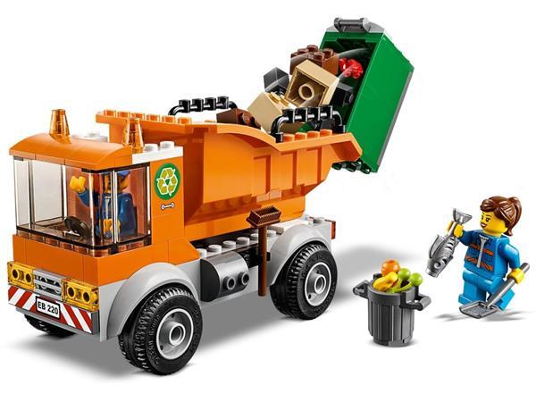 Grote foto lego city 60220 vuilniswagen kinderen en baby duplo en lego
