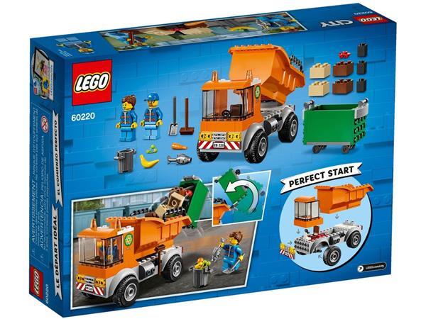 Grote foto lego city 60220 vuilniswagen kinderen en baby duplo en lego