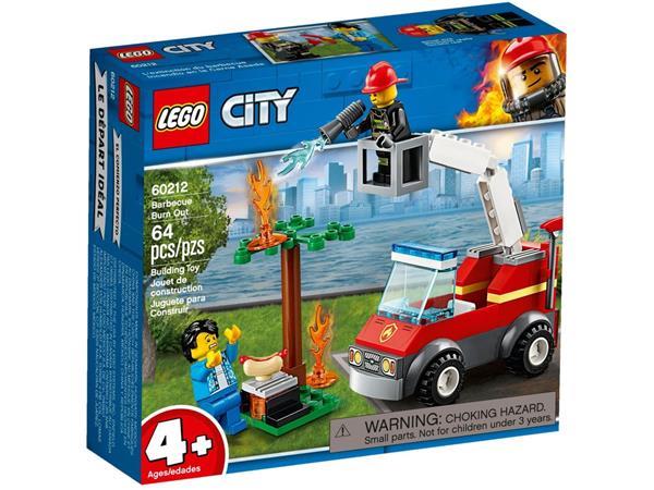 Grote foto lego city 60212 barbecuebrand blussen kinderen en baby duplo en lego