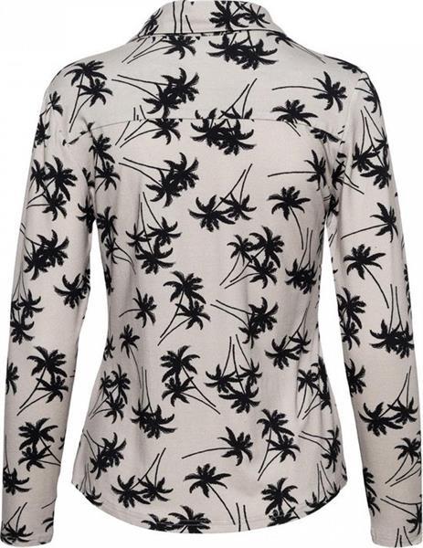 Grote foto vayen blouse palm kleding dames blouses