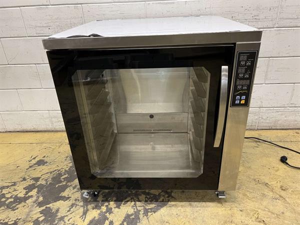 Grote foto rvs verrijdbare rijskast 8 x 60 40 cm 230v bakkerij horeca diversen overige diversen