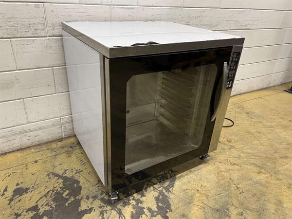 Grote foto rvs verrijdbare rijskast 8 x 60 40 cm 230v bakkerij horeca diversen overige diversen