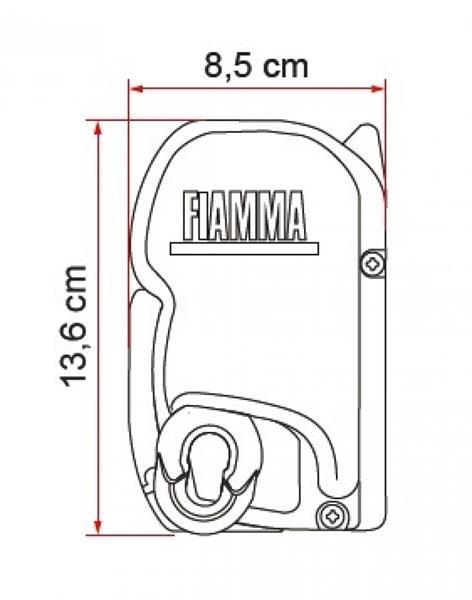 Grote foto fiamma f45s 300 vw t5 t6 m t lwb titanium royal grey caravans en kamperen tenten