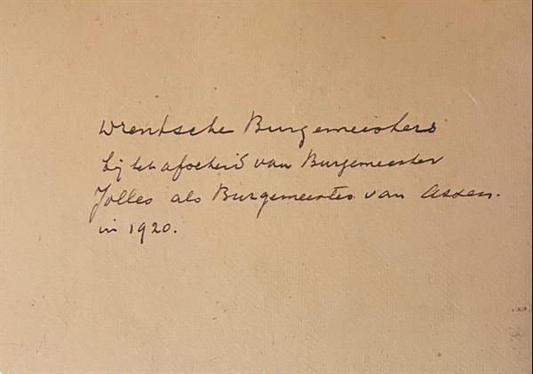 Grote foto photography fotografie 1920 burgemeesters van drenthe gr boeken fotografie en design