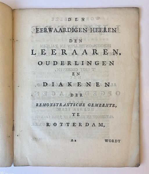 Grote foto rotterdam sermon preek 1759 lijkrede over psalm ciii. 15 boeken overige boeken