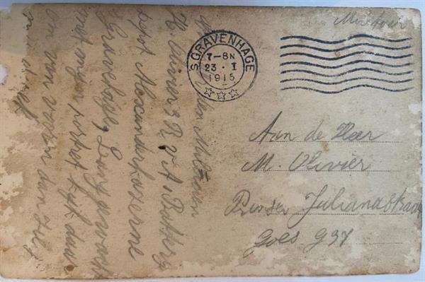 Grote foto original vintage postcard military postkaart foto van mili boeken fotografie en design