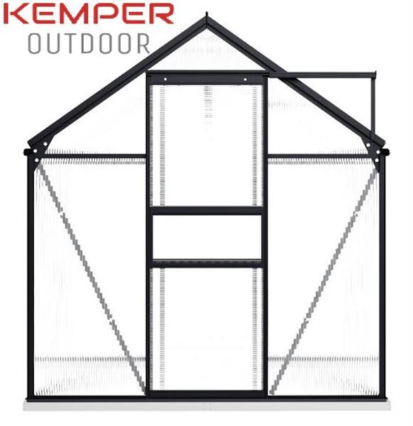 Grote foto broeikas kweek kas met frame gratis levering tuin en terras kassen en kweekspullen