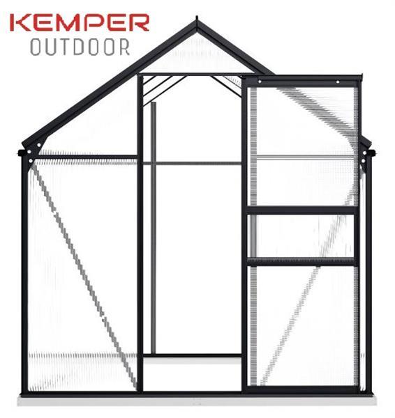 Grote foto broeikas kweek kas met frame gratis levering tuin en terras kassen en kweekspullen