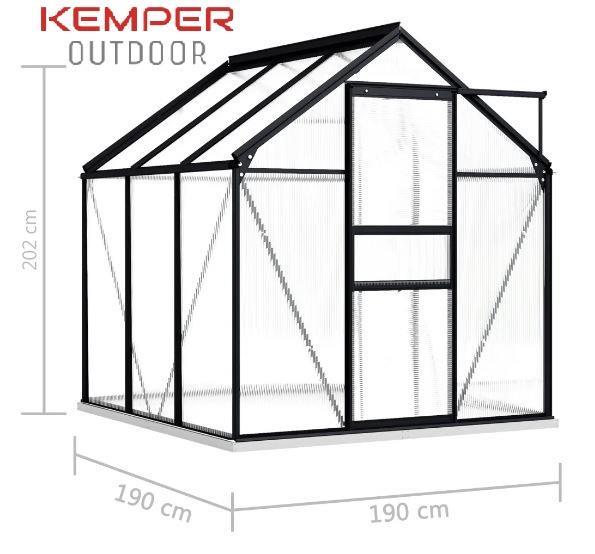 Grote foto broeikas kweek kas met frame gratis levering tuin en terras kassen en kweekspullen
