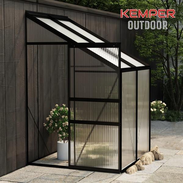 Grote foto goedkope broeikas met ventilatie luik gratis zend tuin en terras kassen en kweekspullen