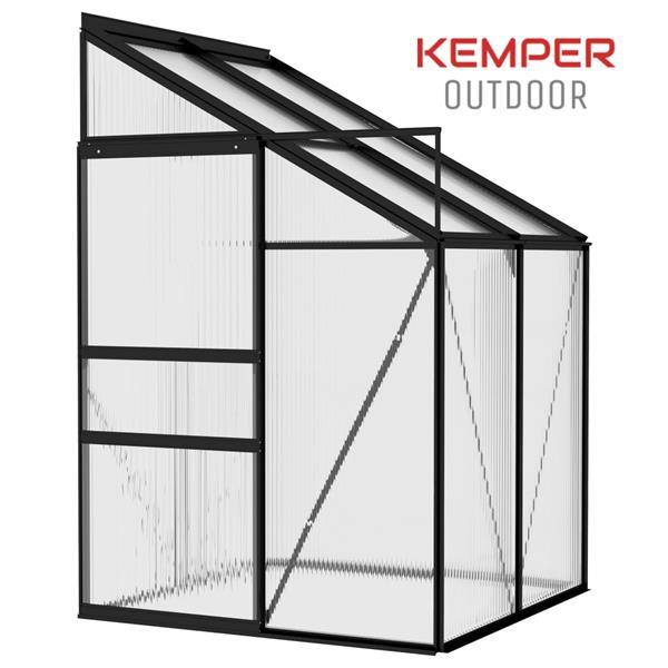 Grote foto goedkope broeikas met ventilatie luik gratis zend tuin en terras kassen en kweekspullen