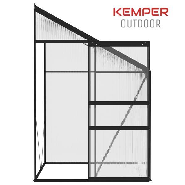 Grote foto goedkope broeikas met ventilatie luik gratis zend tuin en terras kassen en kweekspullen