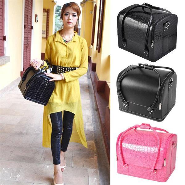 Grote foto beautycase nagelkoffer kapperskoffer manicure koffer beauty en gezondheid make up sets