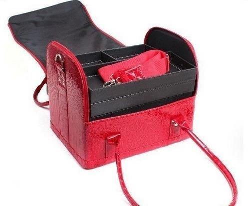 Grote foto beautycase nagelkoffer kapperskoffer manicure koffer beauty en gezondheid make up sets