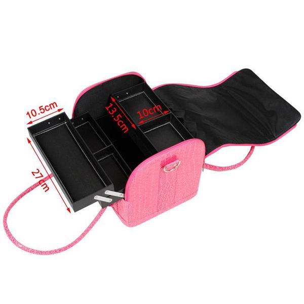 Grote foto beautycase nagelkoffer kapperskoffer manicure koffer beauty en gezondheid make up sets