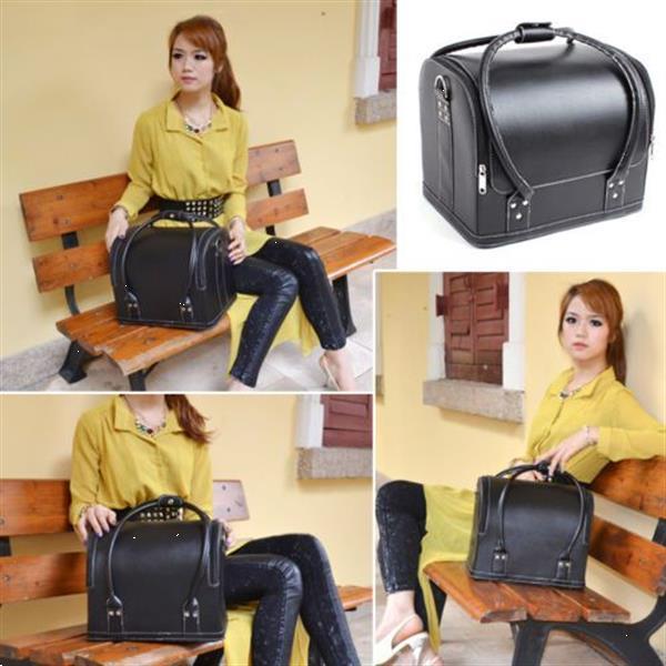 Grote foto beautycase nagelkoffer kapperskoffer manicure koffer beauty en gezondheid make up sets