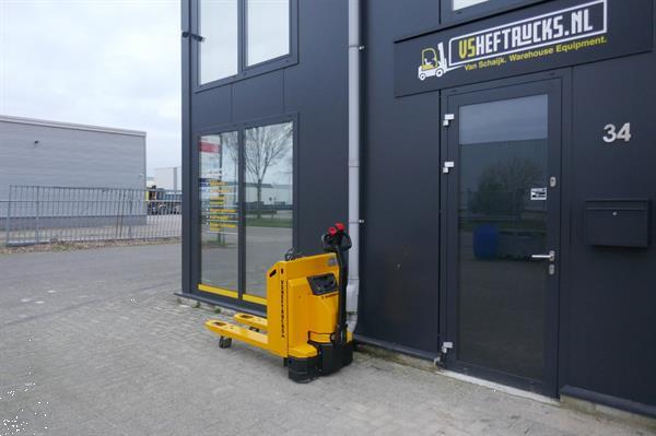 Grote foto vs 20660 elektrische palletwagen jungheinrich 1400kg doe het zelf en verbouw hefwerktuigen