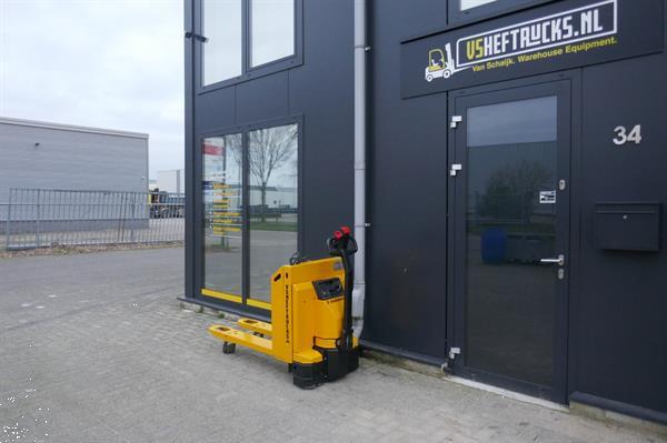 Grote foto vs 20660 elektrische palletwagen jungheinrich 1400kg doe het zelf en verbouw hefwerktuigen