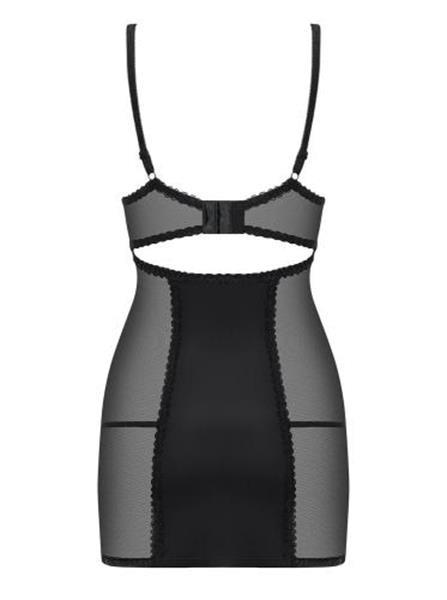 Grote foto amallie neglig met sexy string zwart erotiek kleding