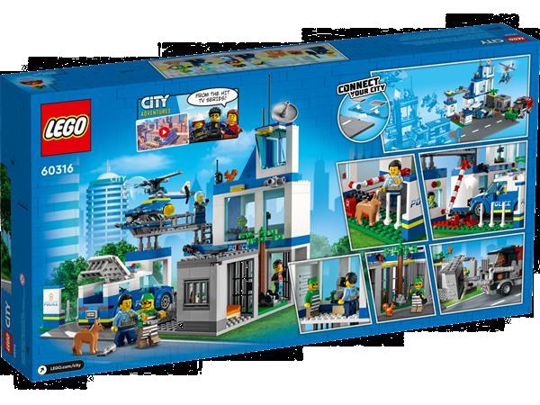 Grote foto lego city 60316 politiebureau kinderen en baby duplo en lego