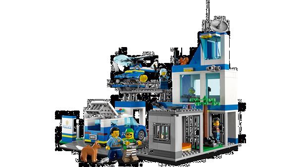 Grote foto lego city 60316 politiebureau kinderen en baby duplo en lego