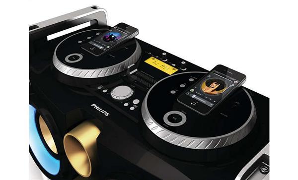 Grote foto philips fwp3200d mini hi fi system mix muziek en instrumenten dj sets en draaitafels