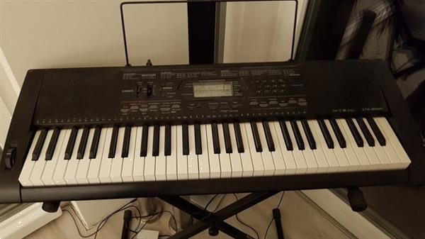 Grote foto casio ctk 3000 met accesoires gratis muziekboeken muziek en instrumenten keyboards