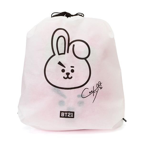 Grote foto bts bt21 cooky plush cushion w signature bag huis en inrichting kussens