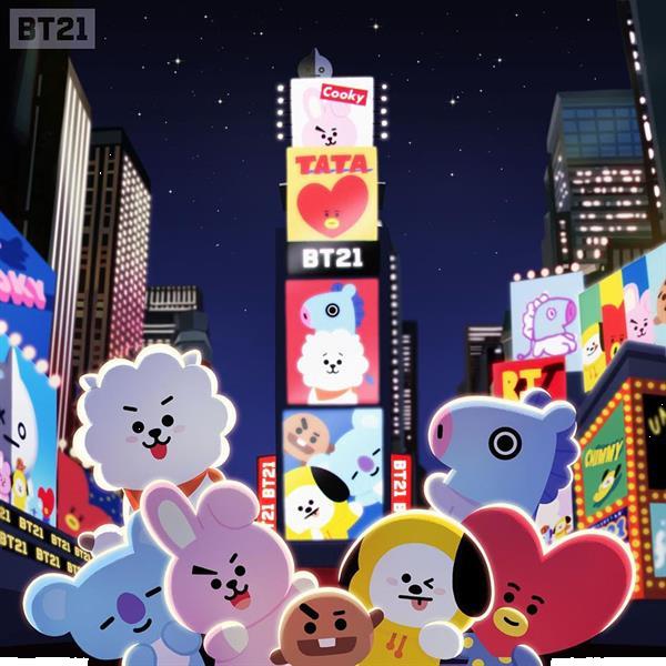 Grote foto bts bt21 cooky plush cushion w signature bag huis en inrichting kussens