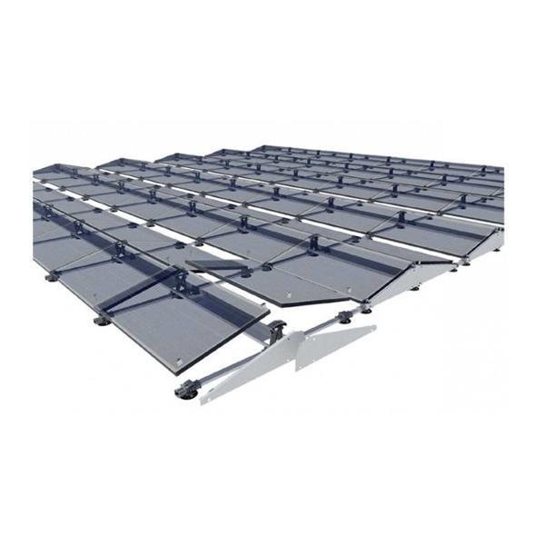 Grote foto flatfix fusion oost west opstelling 24 zonnepanelen 4 rijen doe het zelf en verbouw zonnepanelen