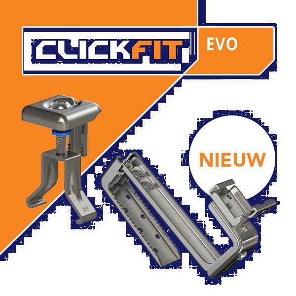 Grote foto clickfit evo staaldak montage voor 1 paneel doe het zelf en verbouw zonnepanelen