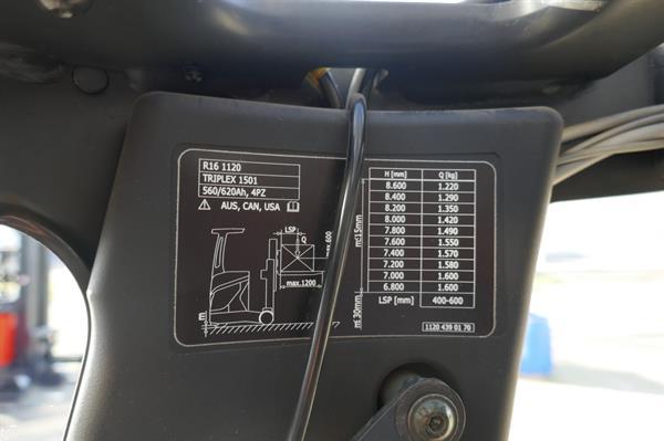 Grote foto vs 20664 bj2015 elektrische reachtruck linde r16 6.6660mm doe het zelf en verbouw hefwerktuigen