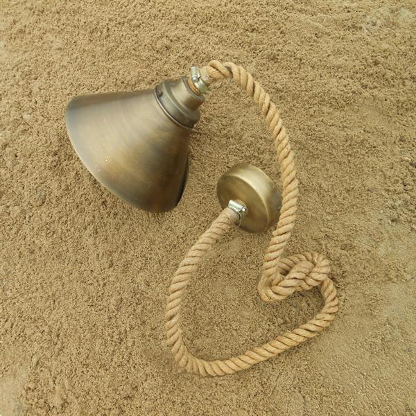 Grote foto stoere hanglamp aan touw huis en inrichting hanglampen