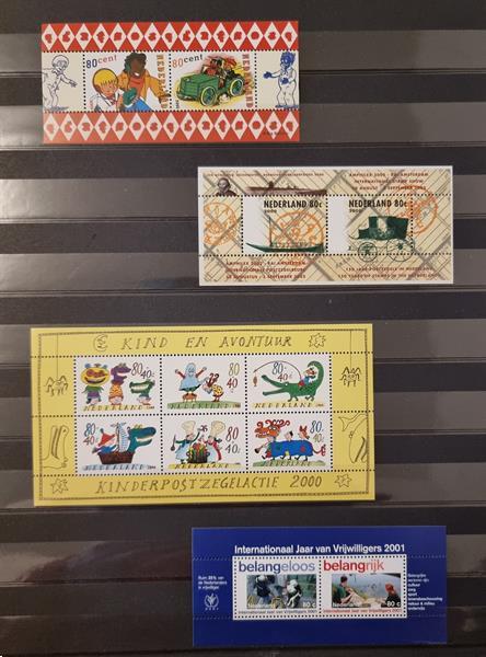 Grote foto blokken nederlandse postzegels jaren 2000 2001 postzegels en munten nederland