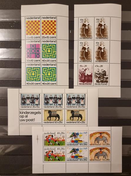 Grote foto blokken nederlandse postzegels jaren 70 postzegels en munten nederland